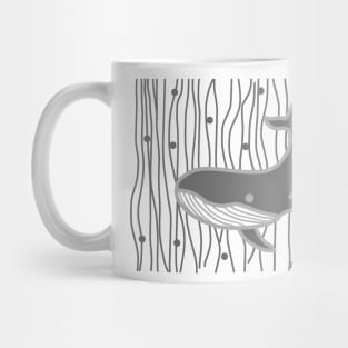 Whale - Grey Mug